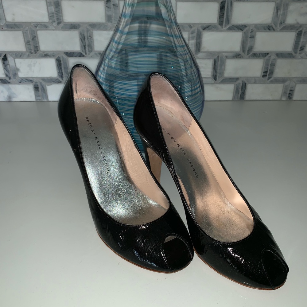 Marc Jacobs Black Patent Leather very well kept.